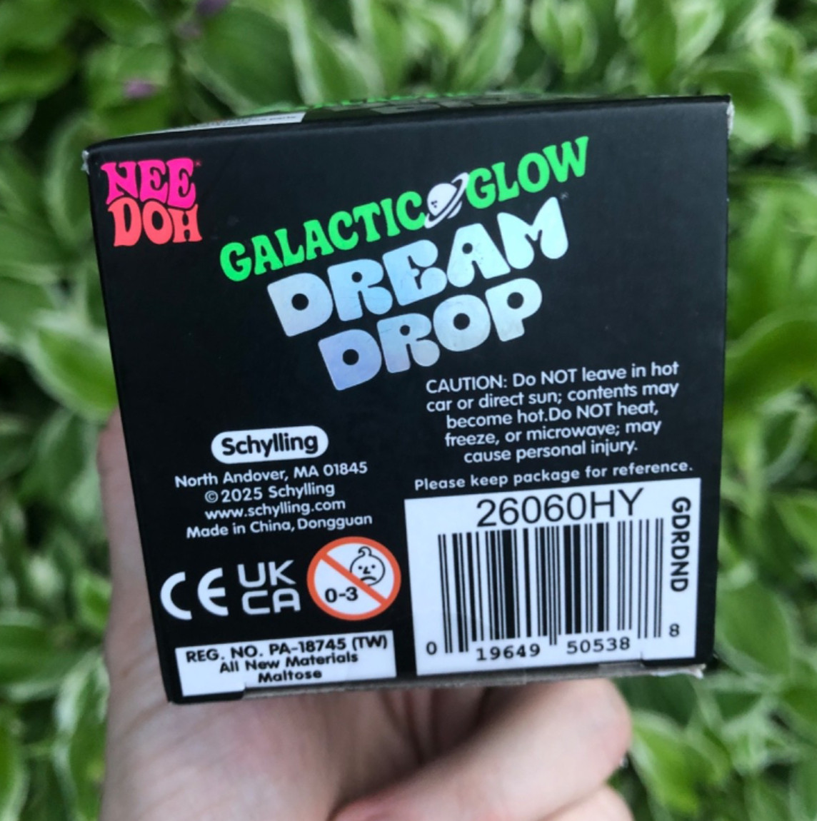 •AUTHENTIC• Two Galactic Glow Dream Drop NeeDoh’s By Shylling Green & Blue