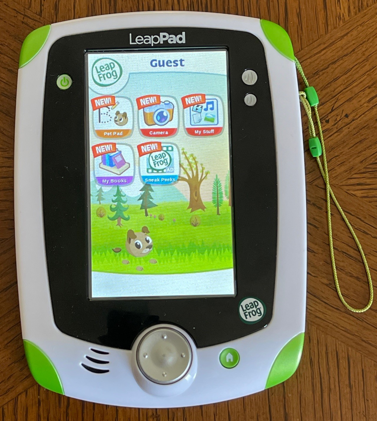 LeapFrog LeapPad Explorer 1 Tablet w/ Purple Case & 2 Games (Tested & Working!)