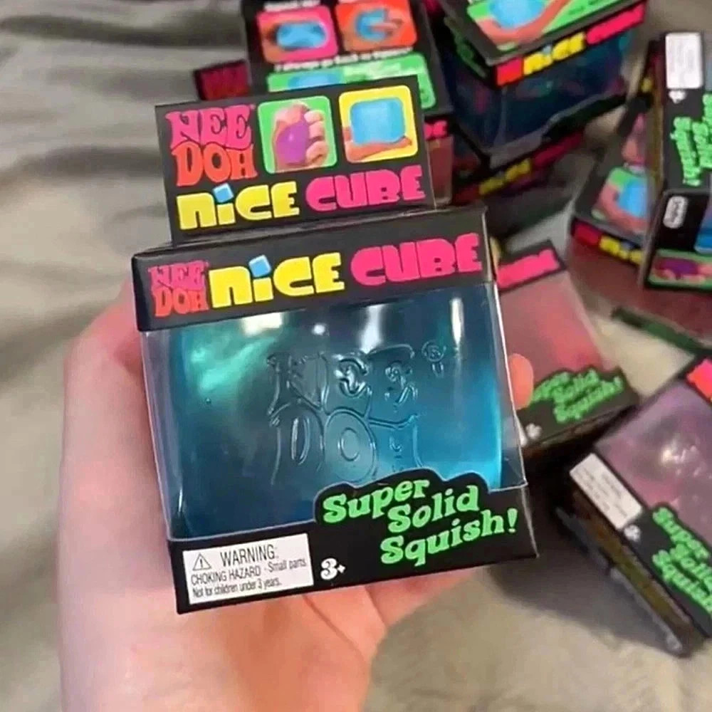 Neeh Doh Nice Cube Satisfying Square Shaped Sensory Toy
