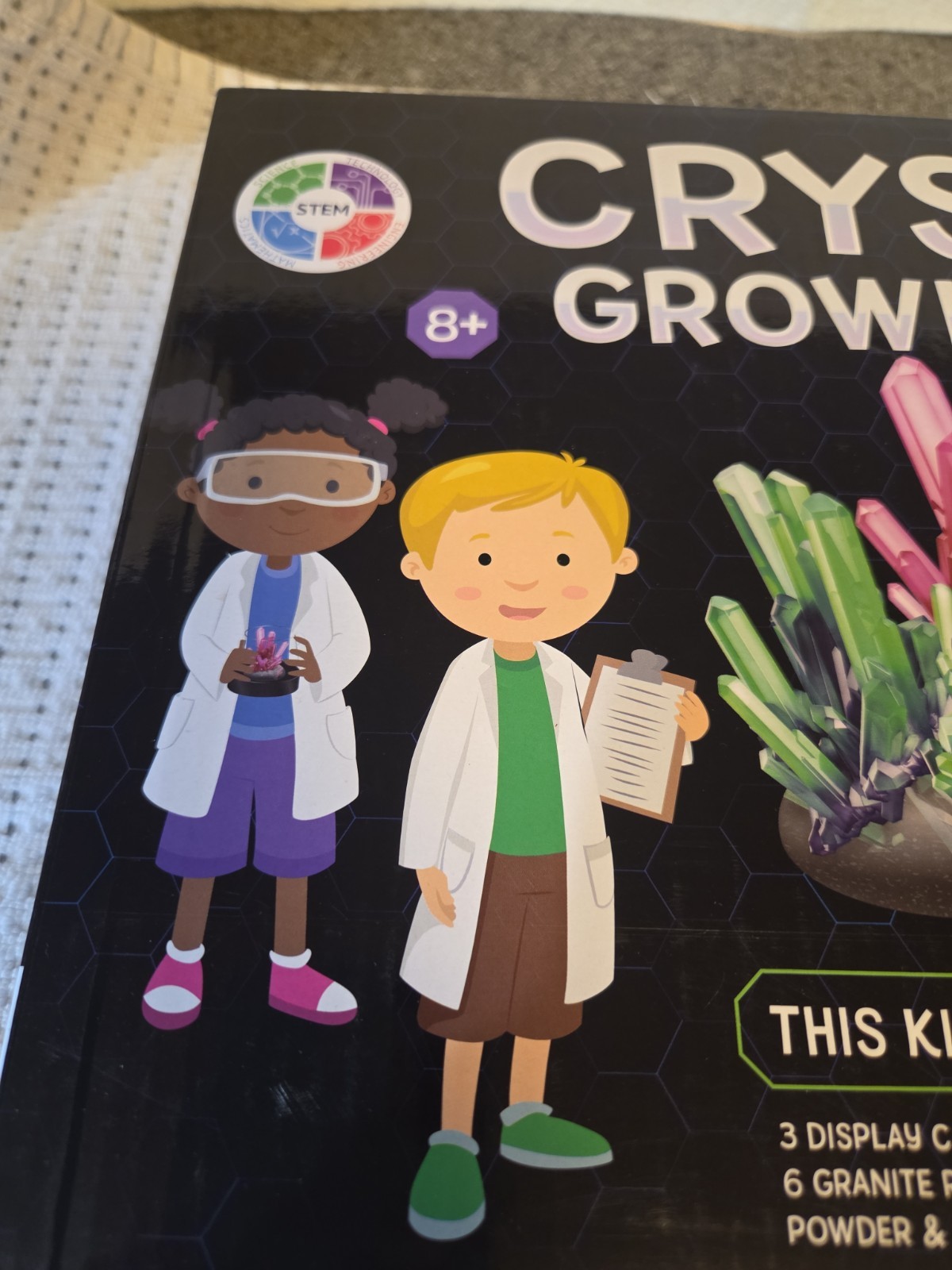 Crystal Growing Kit for Kids Educational Science Experiment- Brand New In Box