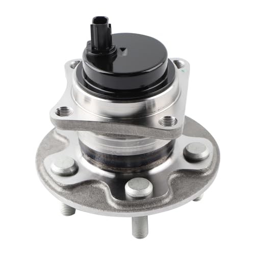 2 x Rear Wheel Hub Bearing Assembly w/ 5 Lug ABS Compatible with 2009-2018