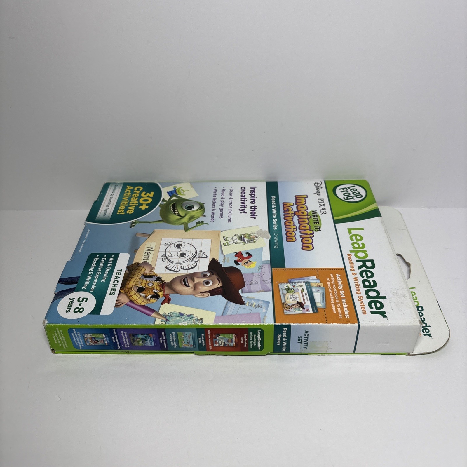 LeapFrog LeapReader Disney PIXAR Imagination Activation Art Drawing Reading NEW!