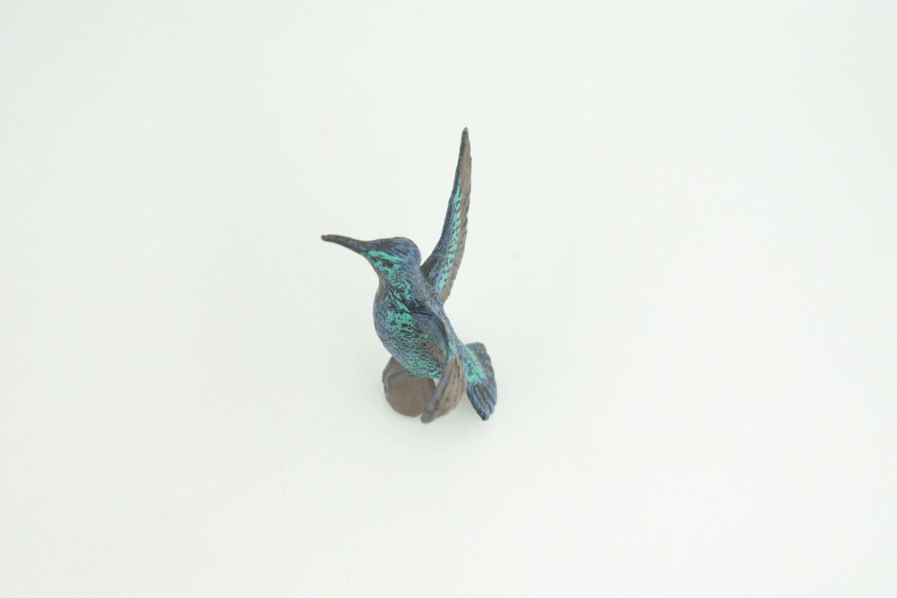 Hummingbird toy, Blue and Green, Realistic Bird Model, 2 3/4 Inches CH869 BB199