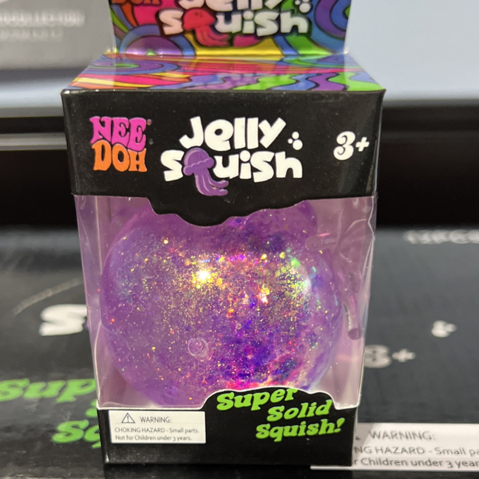 1 piece Jelly Squish Super Solid Squeeze Toy for Ages 3+ Years