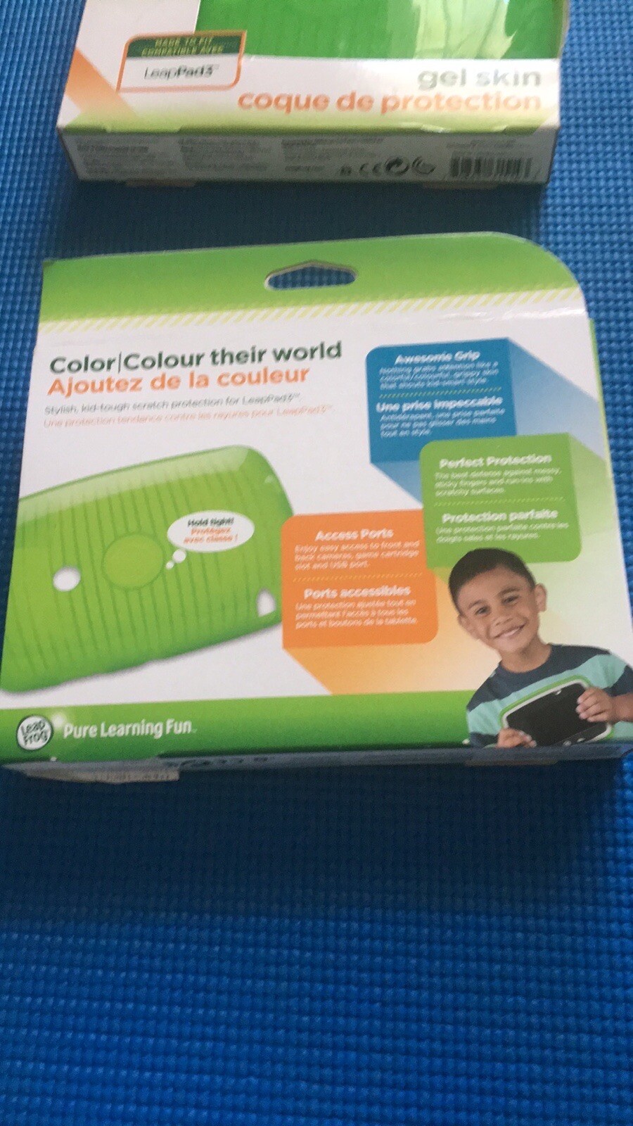 2 LeapPad3 Leapfrog Gel Skin 2014 Made To Fit Compatible Avec 3-9 Years