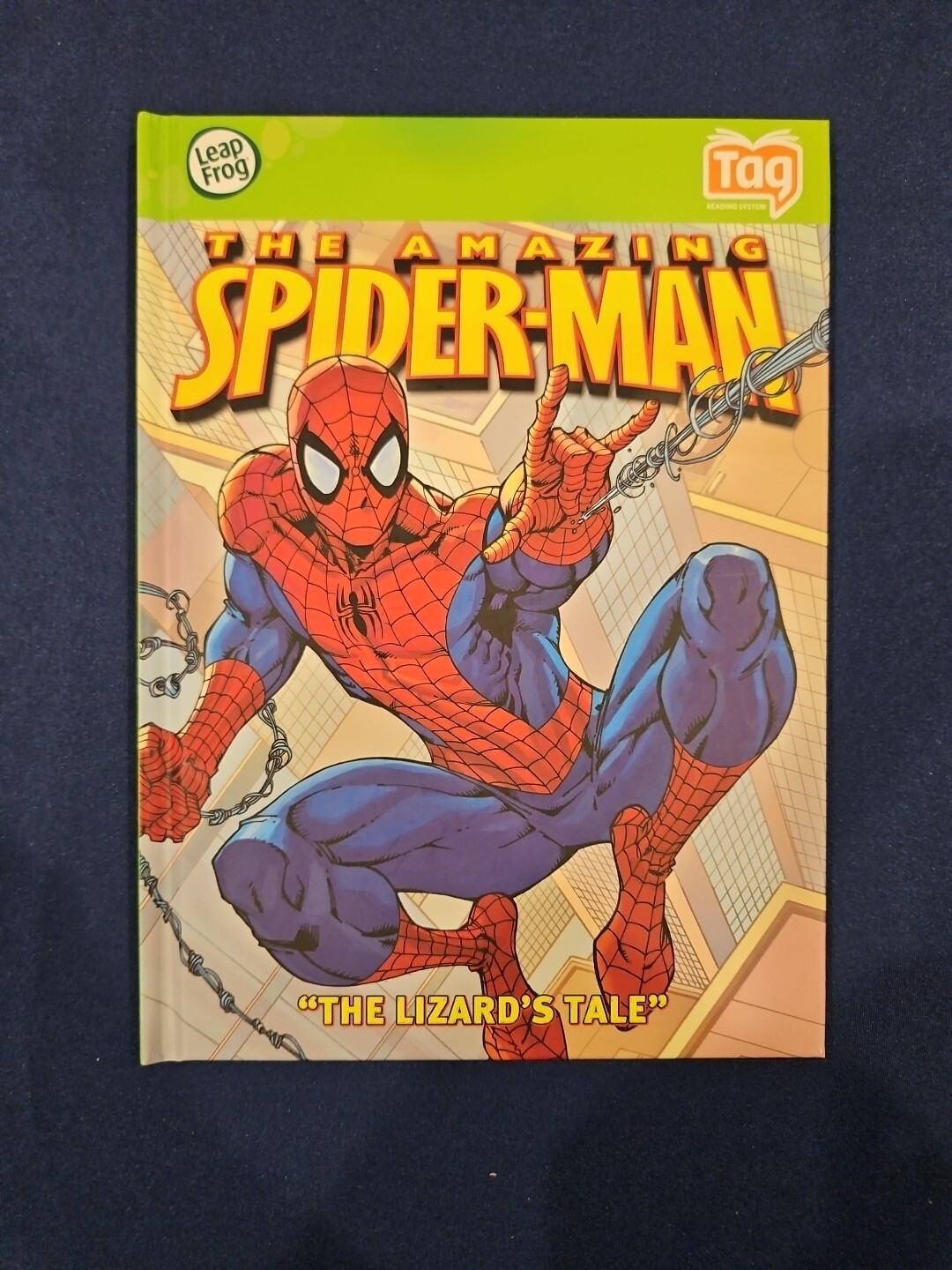 The Amazing Spider-Man: “The Lizards Tale” Leap Frog Tag Book