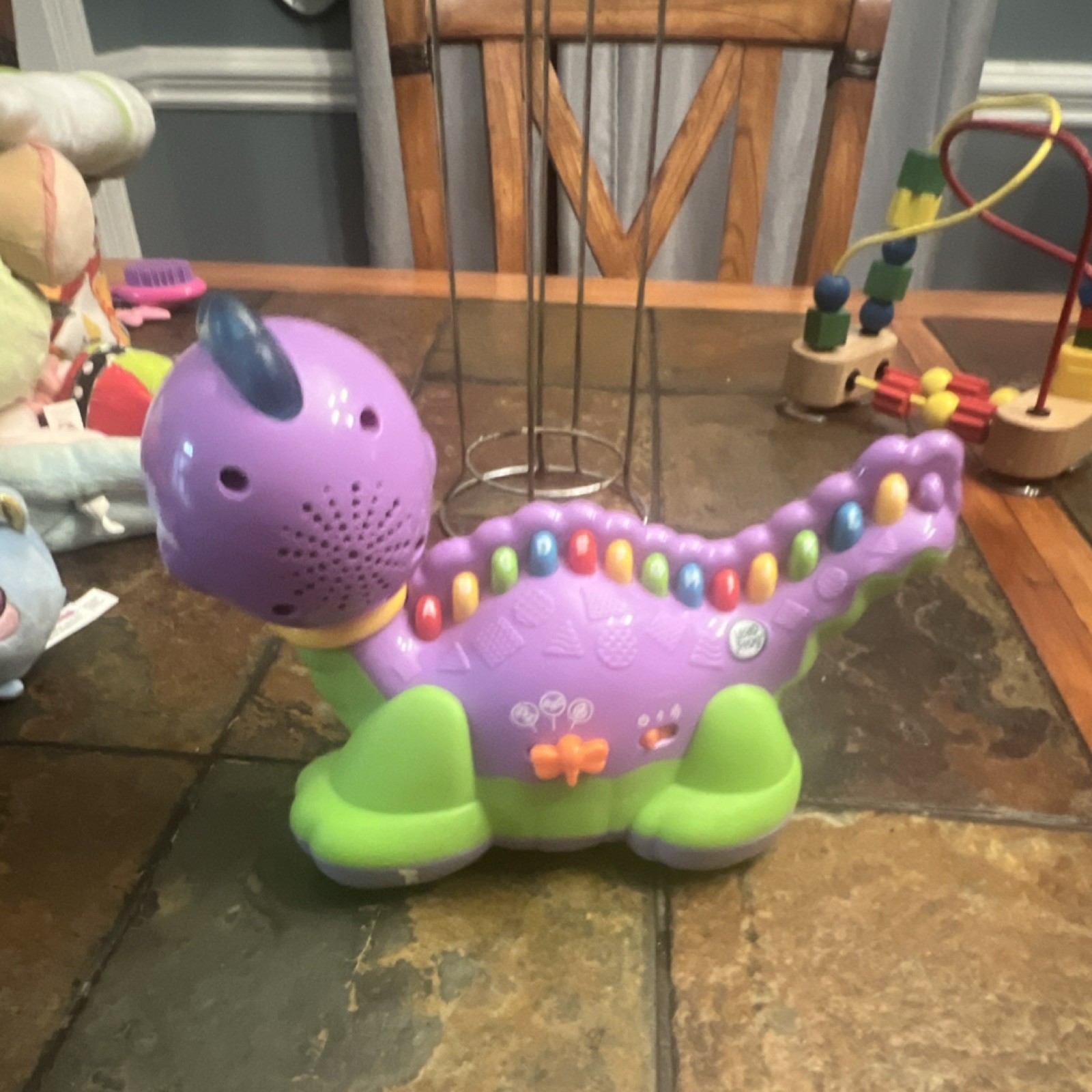 LeapFrog Purple Dinosaur Electronic Learning Toy for Ages 1-4, MPN 210909