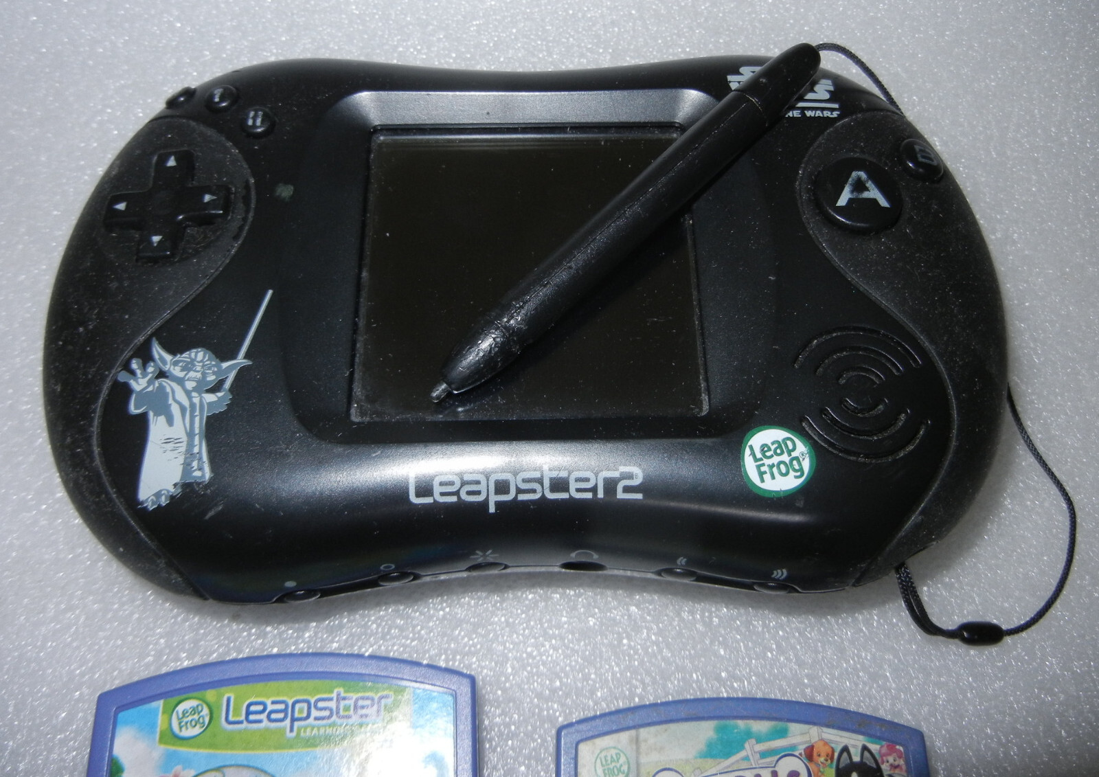 Star Wars Leapster2 System + 7 Lot Leap Frog Leapster Games (Lot L2-7)