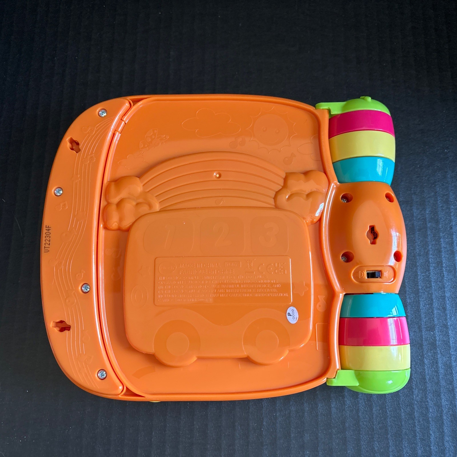 VTECH ANIMAL RHYMES MUSIC BOOK-3-24 Mo-INTERACTIVE EDUCATIONAL TOY