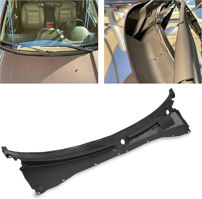 Wiper Cowl HECASA Ford Escape 2001-2007 Black Pair