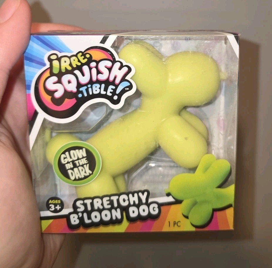 Ja-Ru RARE ALL COLORS Balloon Dog Squishy Fidget Toy NEW Hard to Find