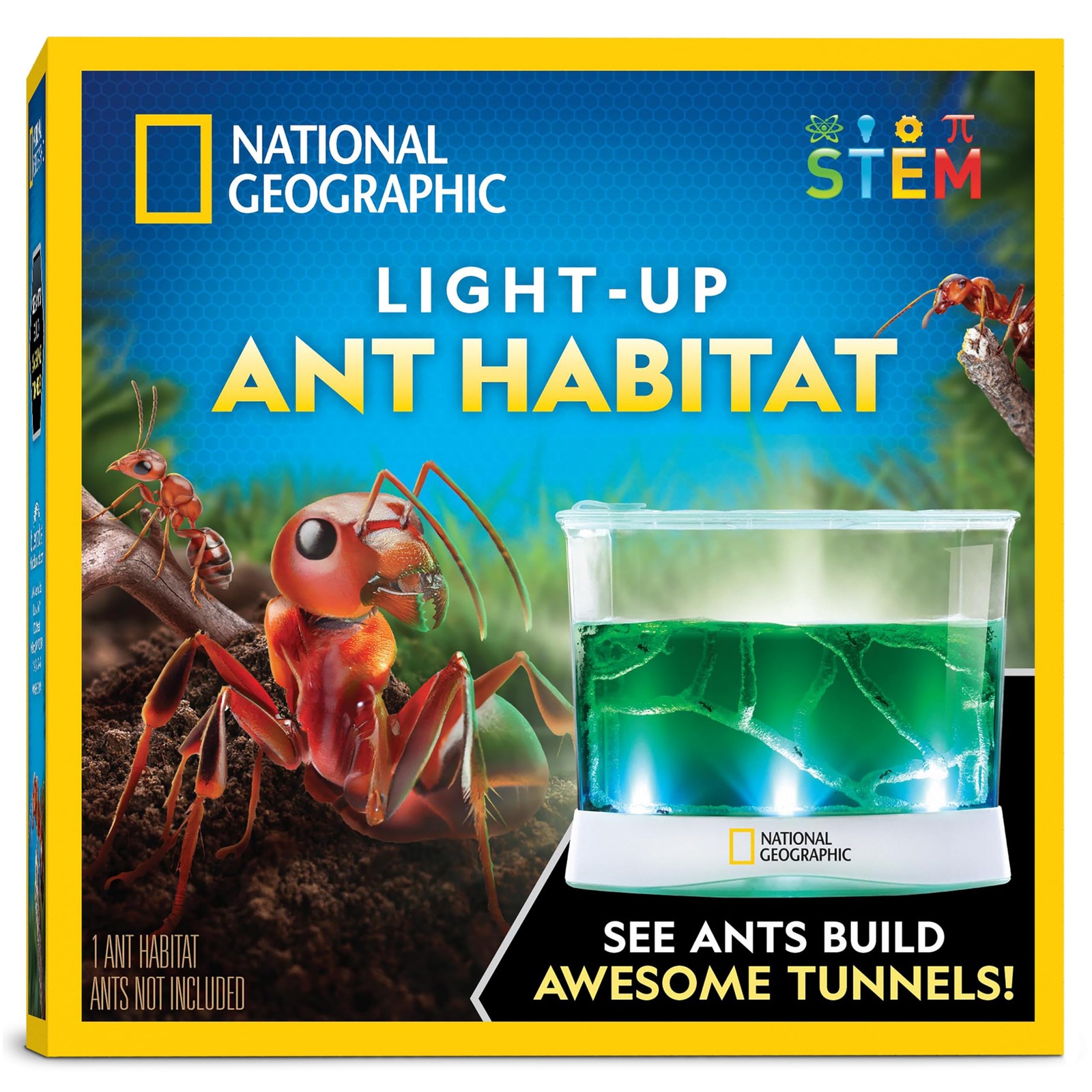 National Geographic Ant Habitat Kit – Light-Up One Size, Multicolor