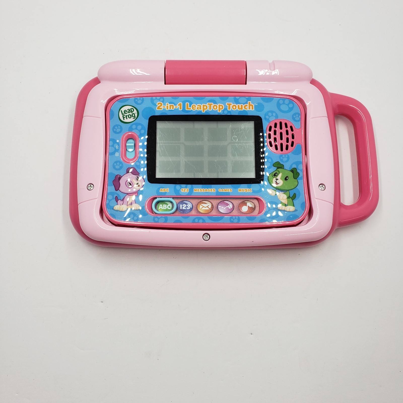 LeapFrog 2 In 1 My Own Leaptop Touch Laptop Tablet Computer For Kids Pink Tested