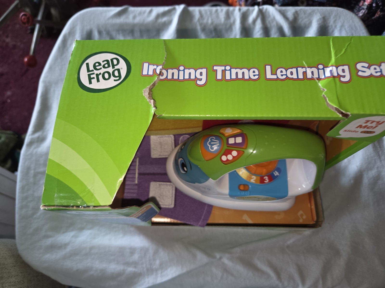 New LEAPFROG Ironing Time Learning Set – Motion-Sensing Play Toy 18mo+ Works