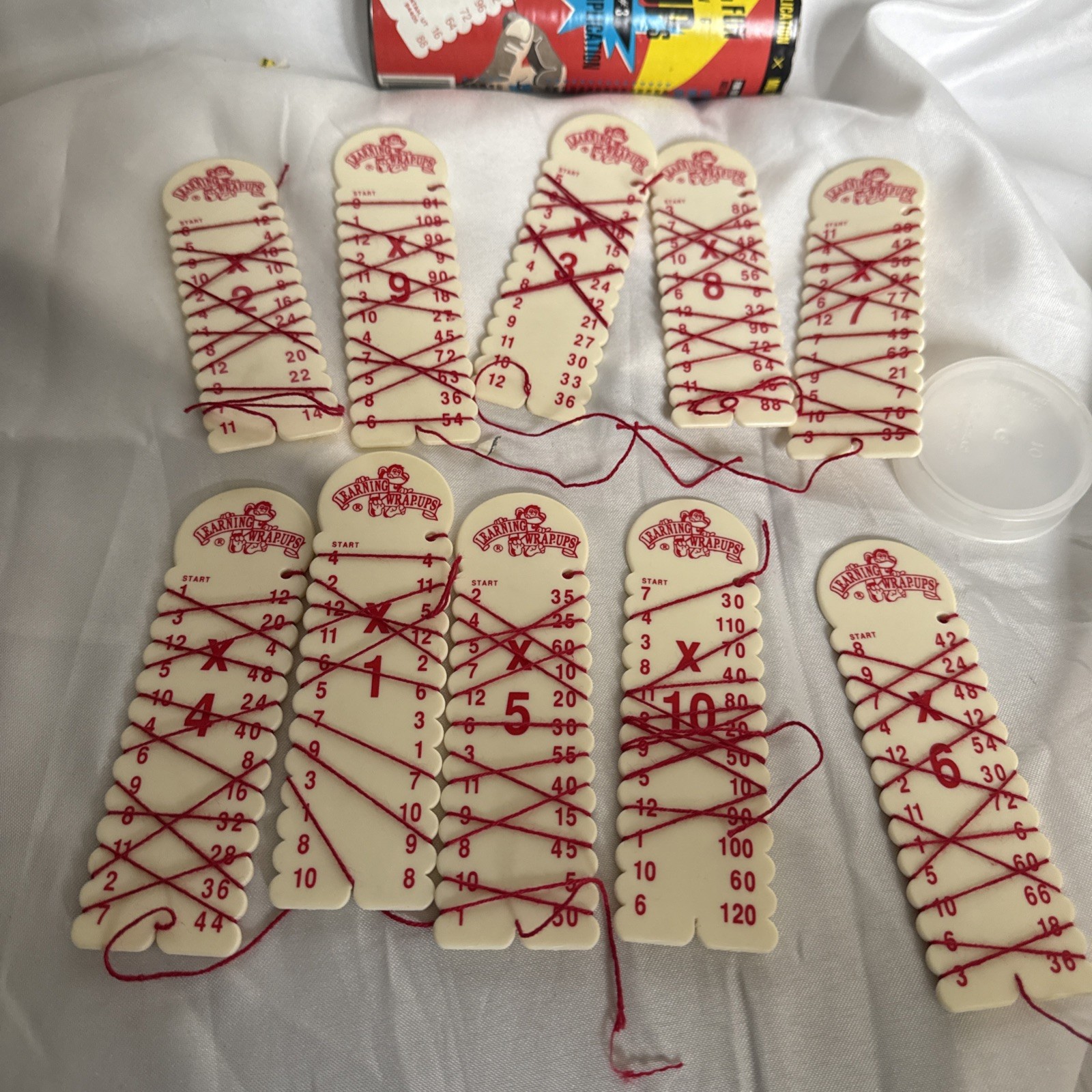 Vintage Learning Wrap-Ups Game 3 Multiplication In A Can Complete