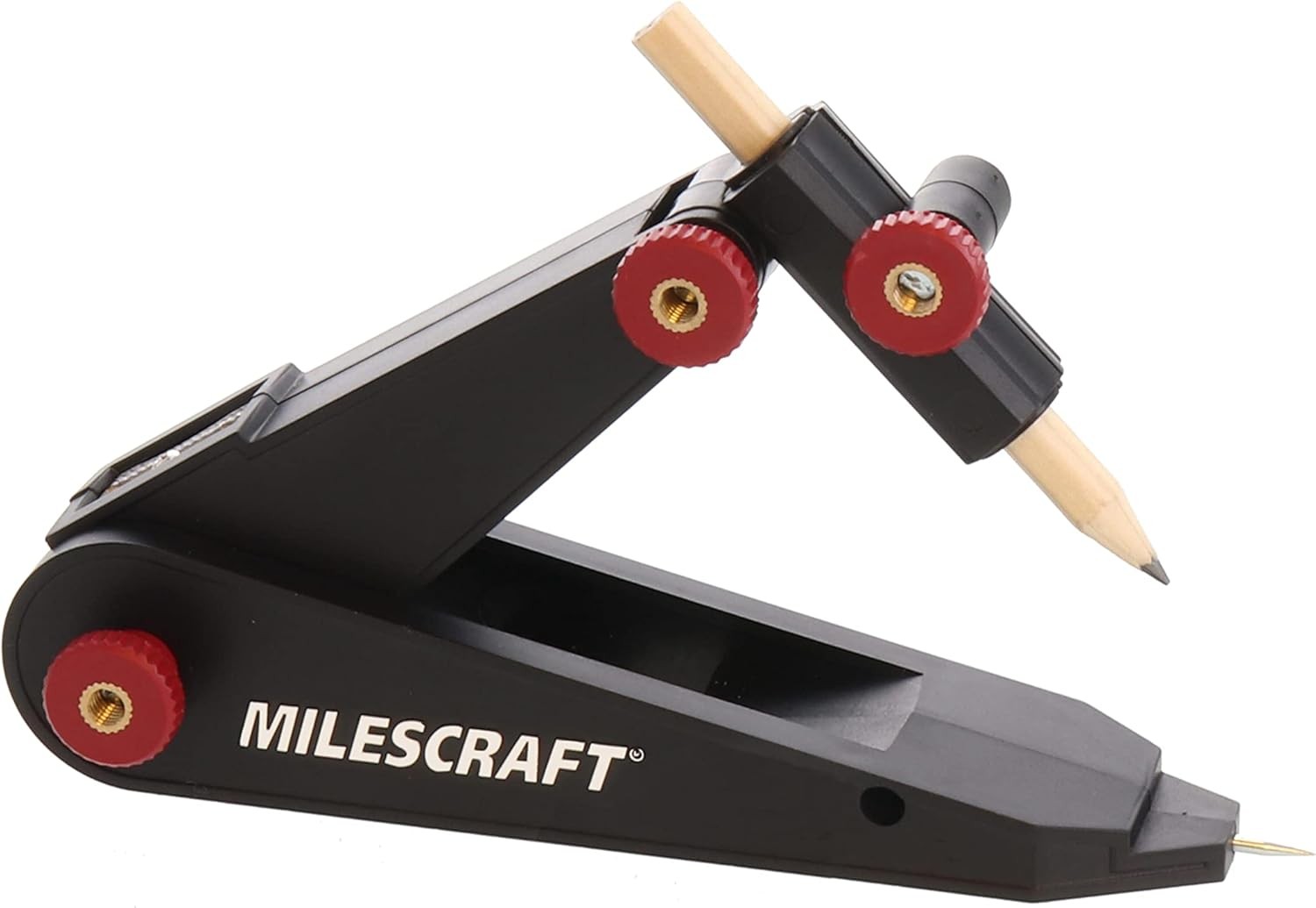 Milescraft 8407 ScribeTec – Scribing and Compass 1 Count (Pack of 1), Black