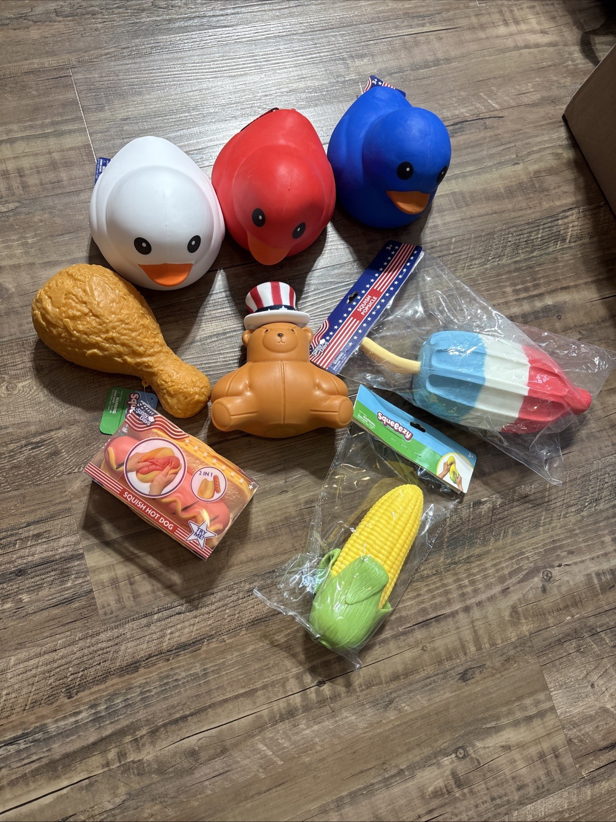 Squeeezy Viral Toy Sunny Days New TikTok Lot of 8 Brand New