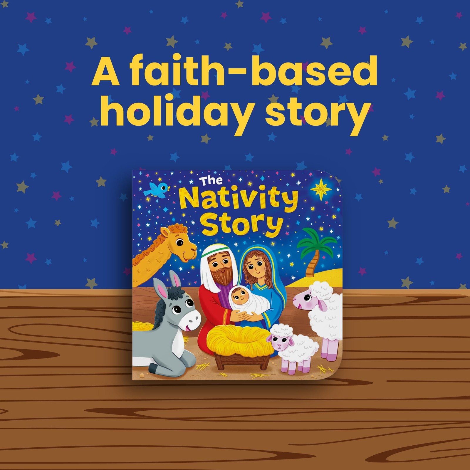 The Nativity Story Illustrative Board Book for Babies and Toddlers: The…