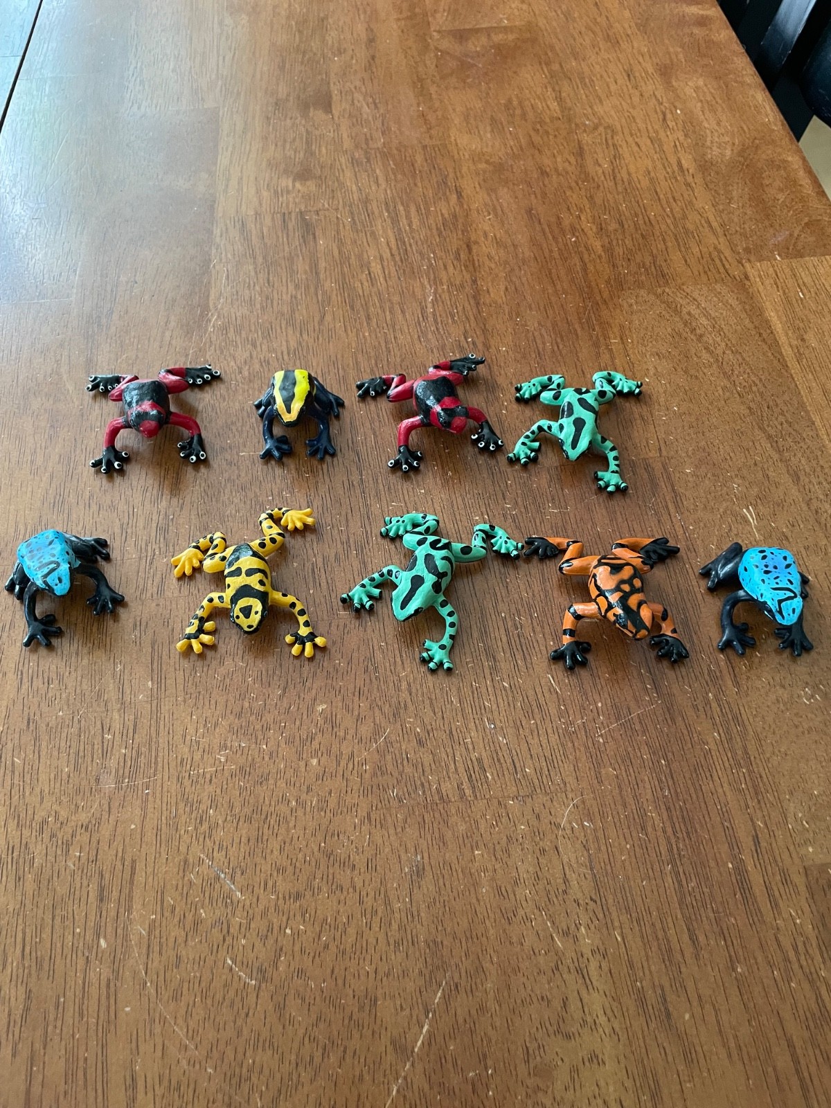 Safari Limited 1990 lot frogs