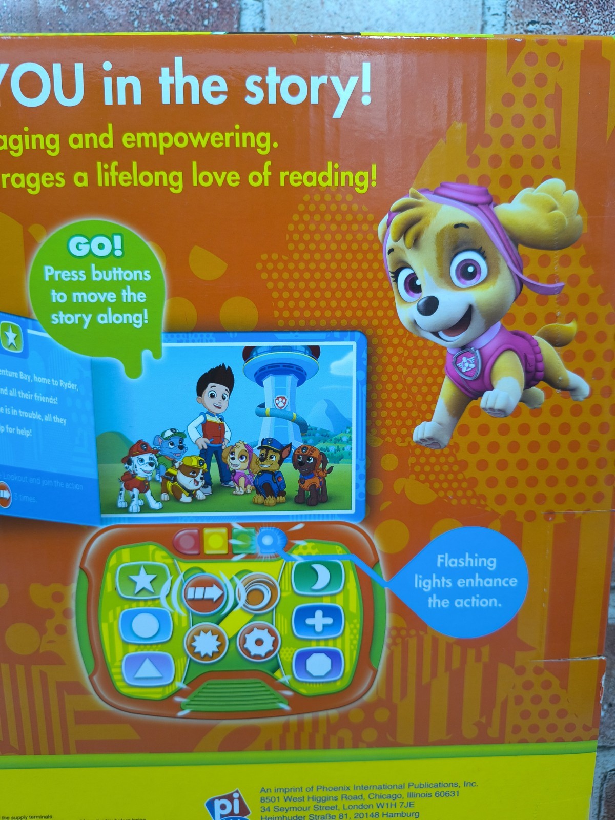 Nickelodeon Story Reader Go! Electronic Reader 8 Book Library New In Box
