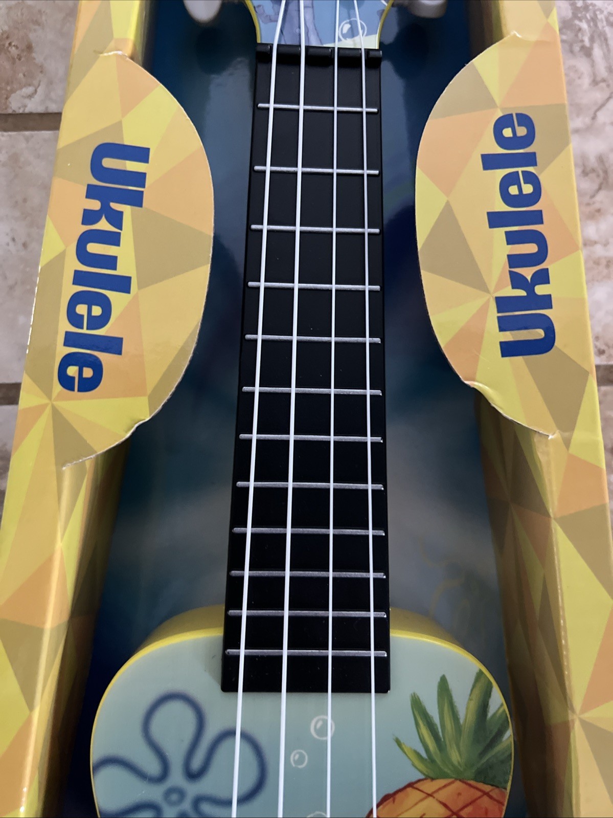 SpongeBob SquarePants Ukulele (Nickelodeon, 2024) (New in Box) (Ages 6+)