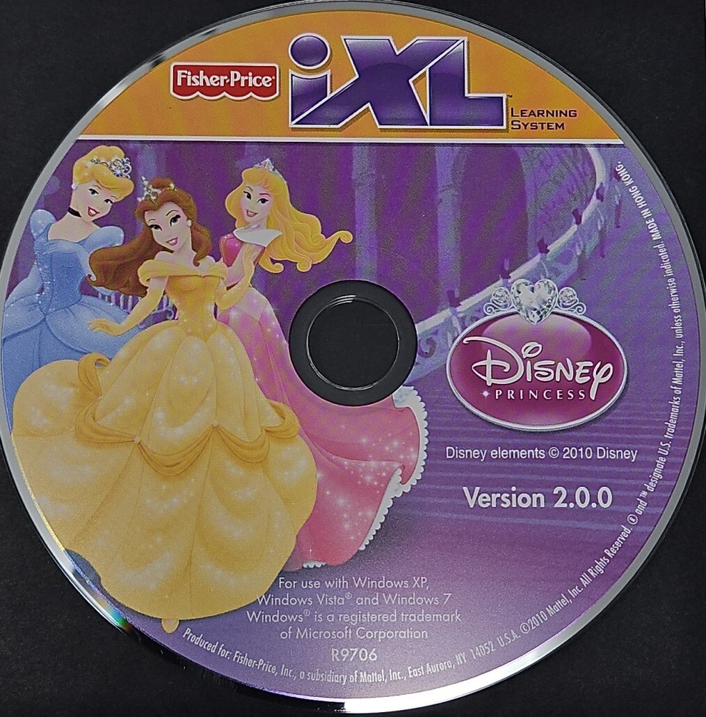 Fisher-Price iXL Learning System Software – Disney Princess – DISC ONLY