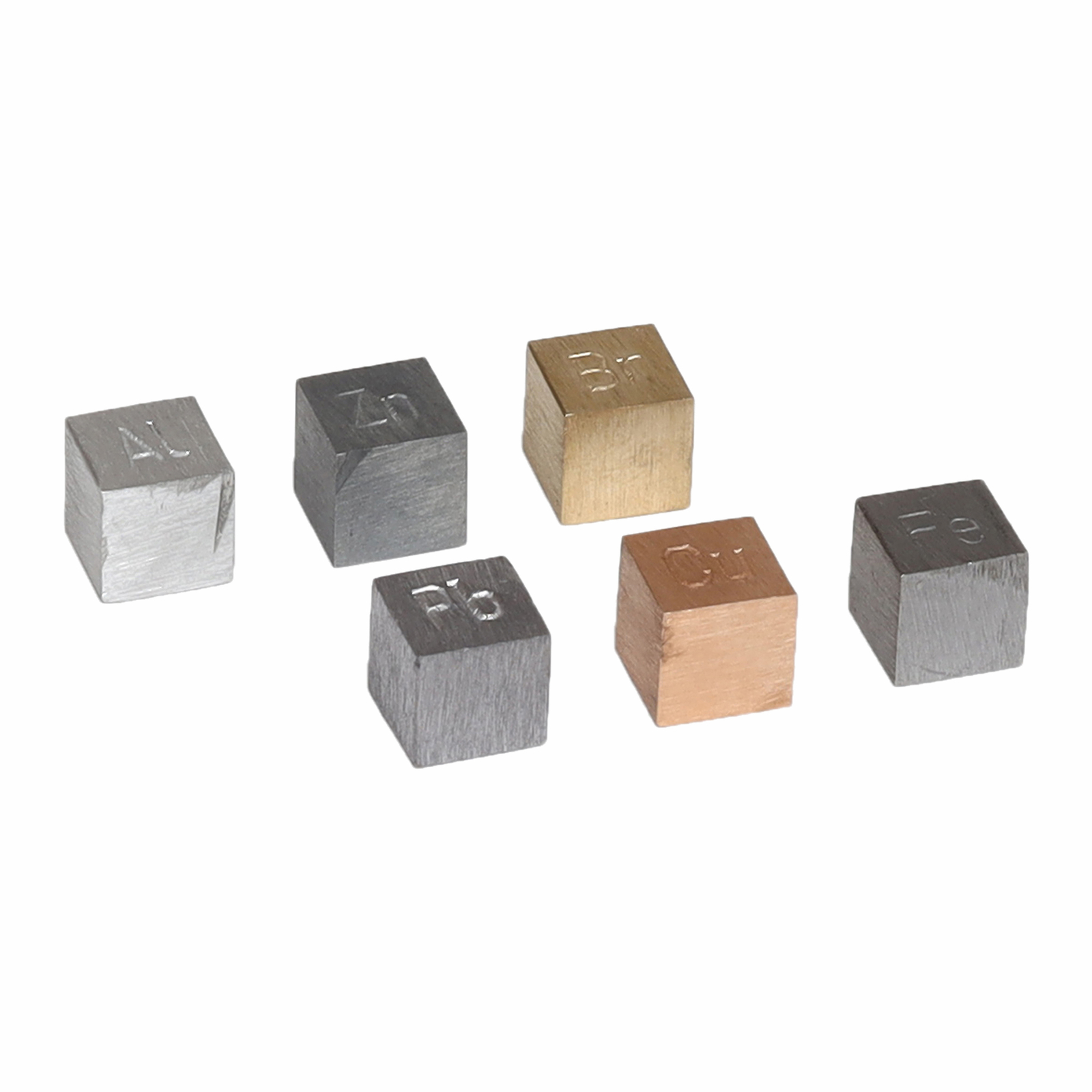 Density Cubes Set – 6 Metals – For Density Investigation – Eisco Labs