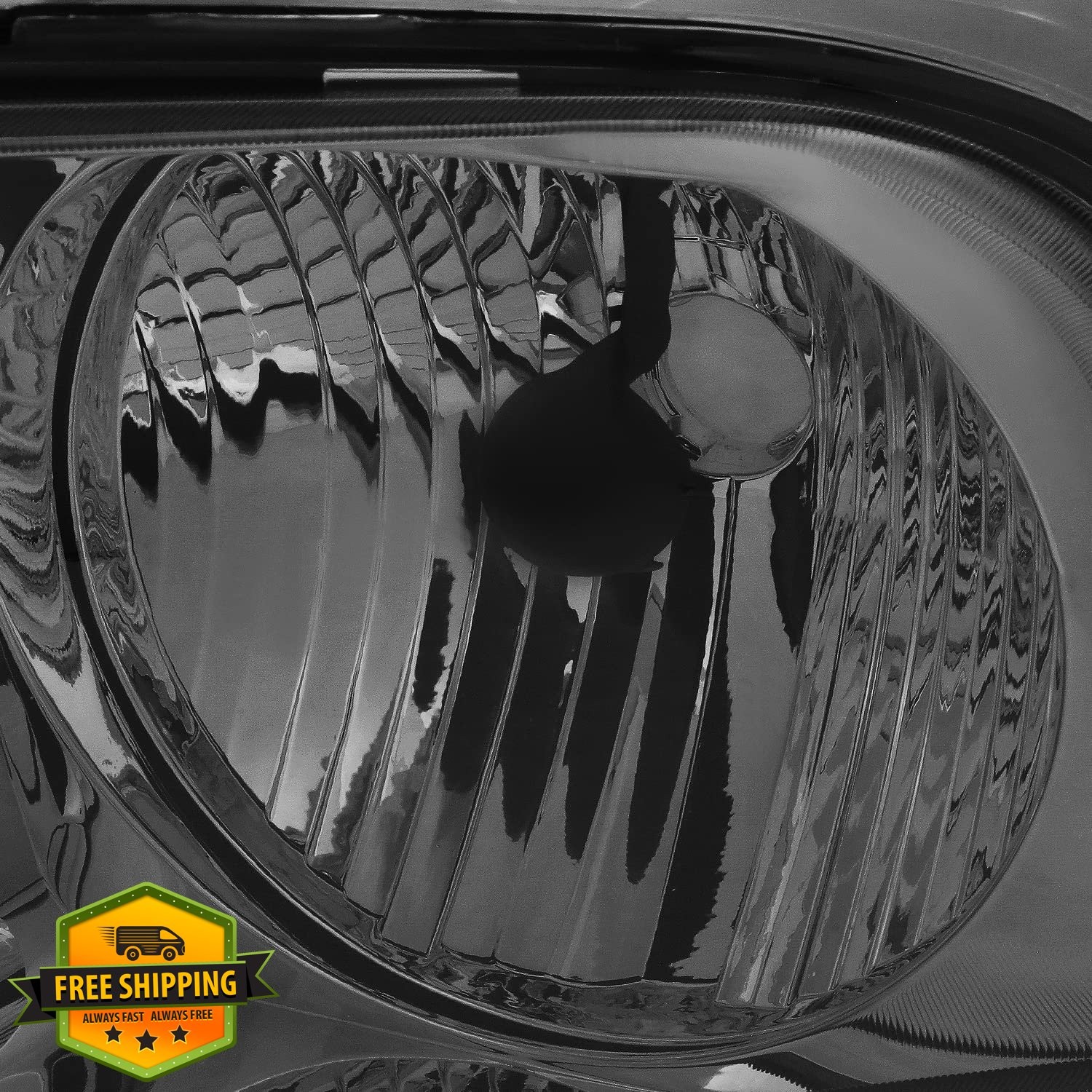 DNA MOTORING Smoke Clear Headlights 05-09 Mustang