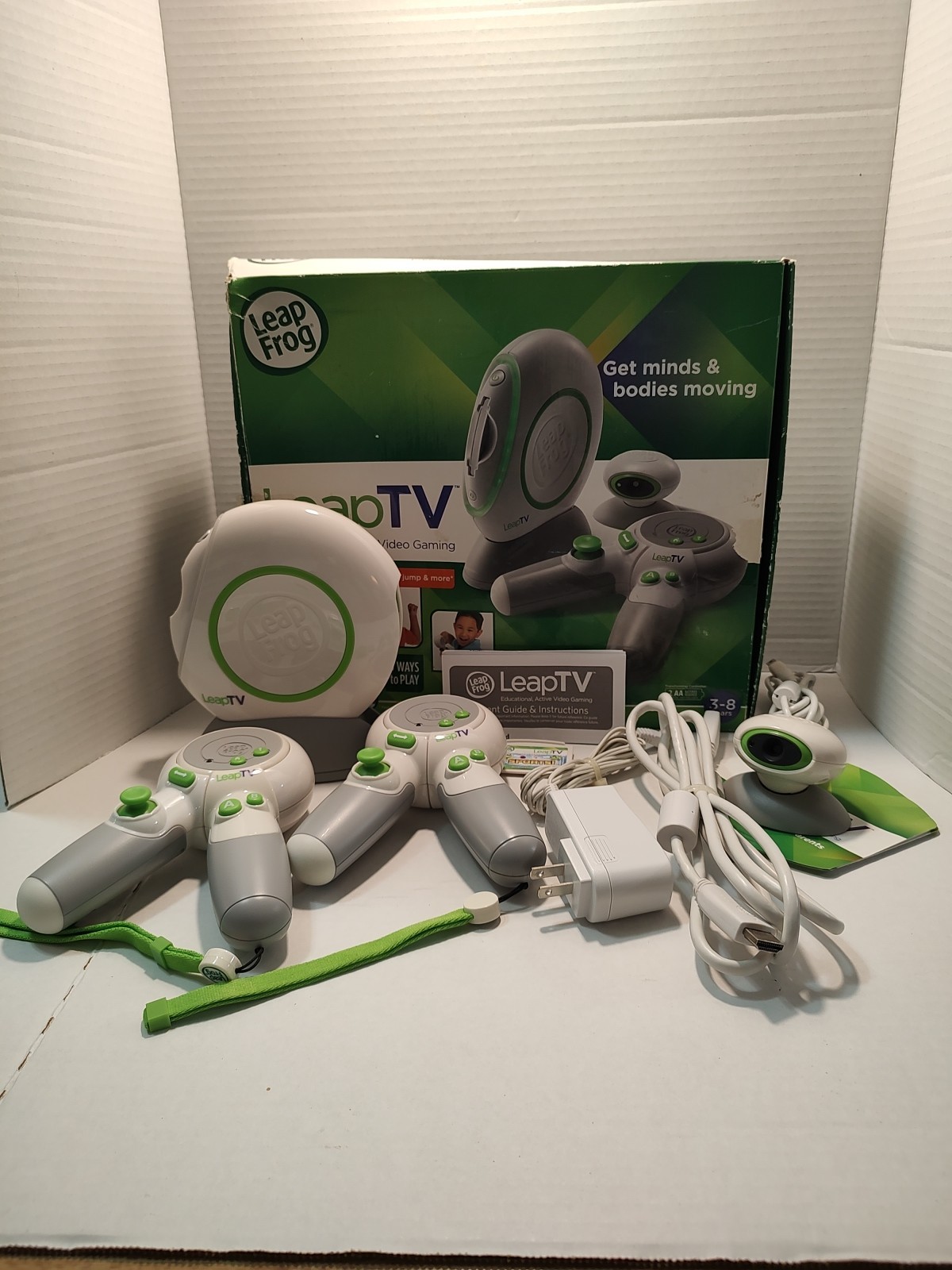 🔥 LeapFrog LeapTV Educational Active Video Gaming System Console w/ Sports Game