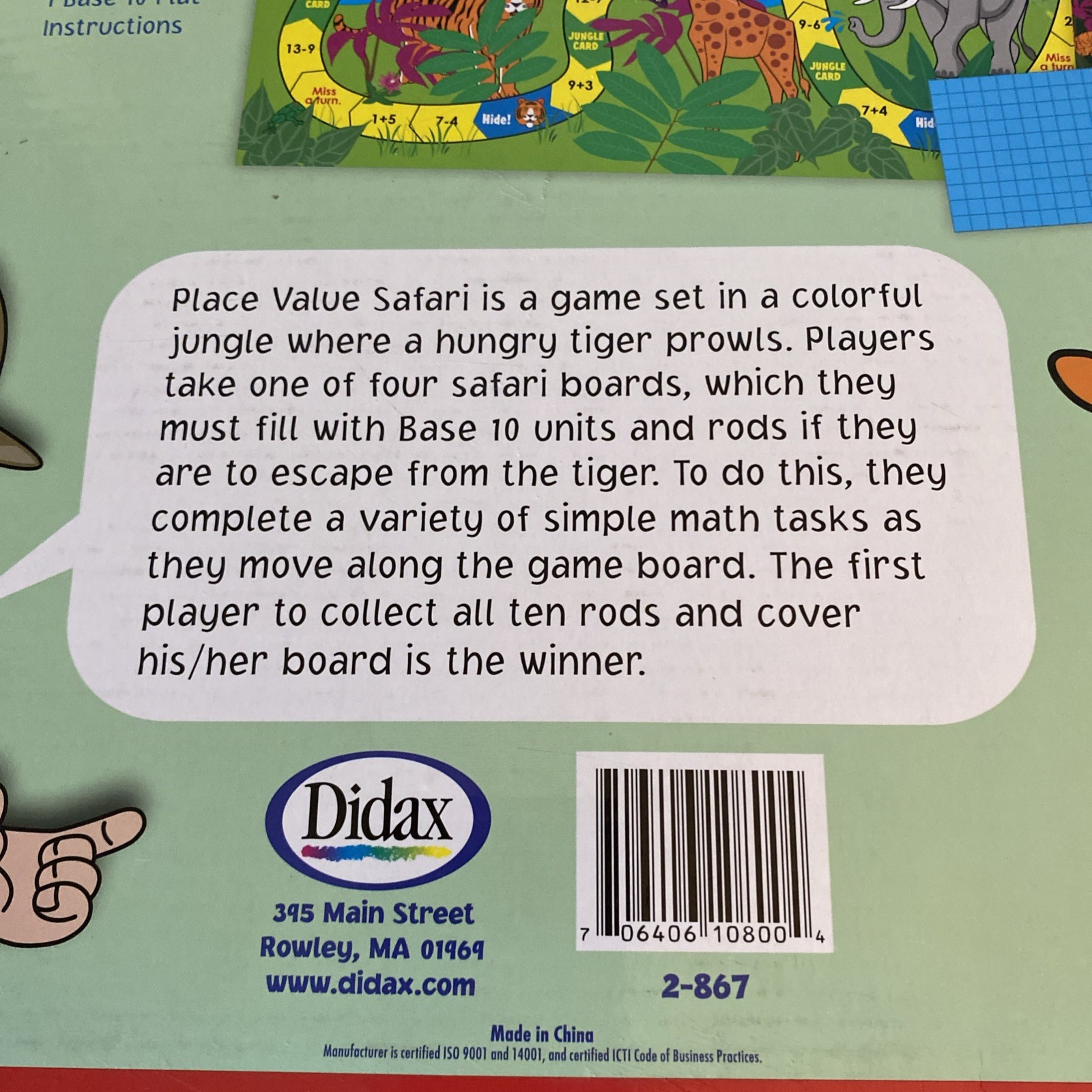 Didax Place Value Safari – Discovering Ones, Tens, Hundreds. Ages 8 And Up.