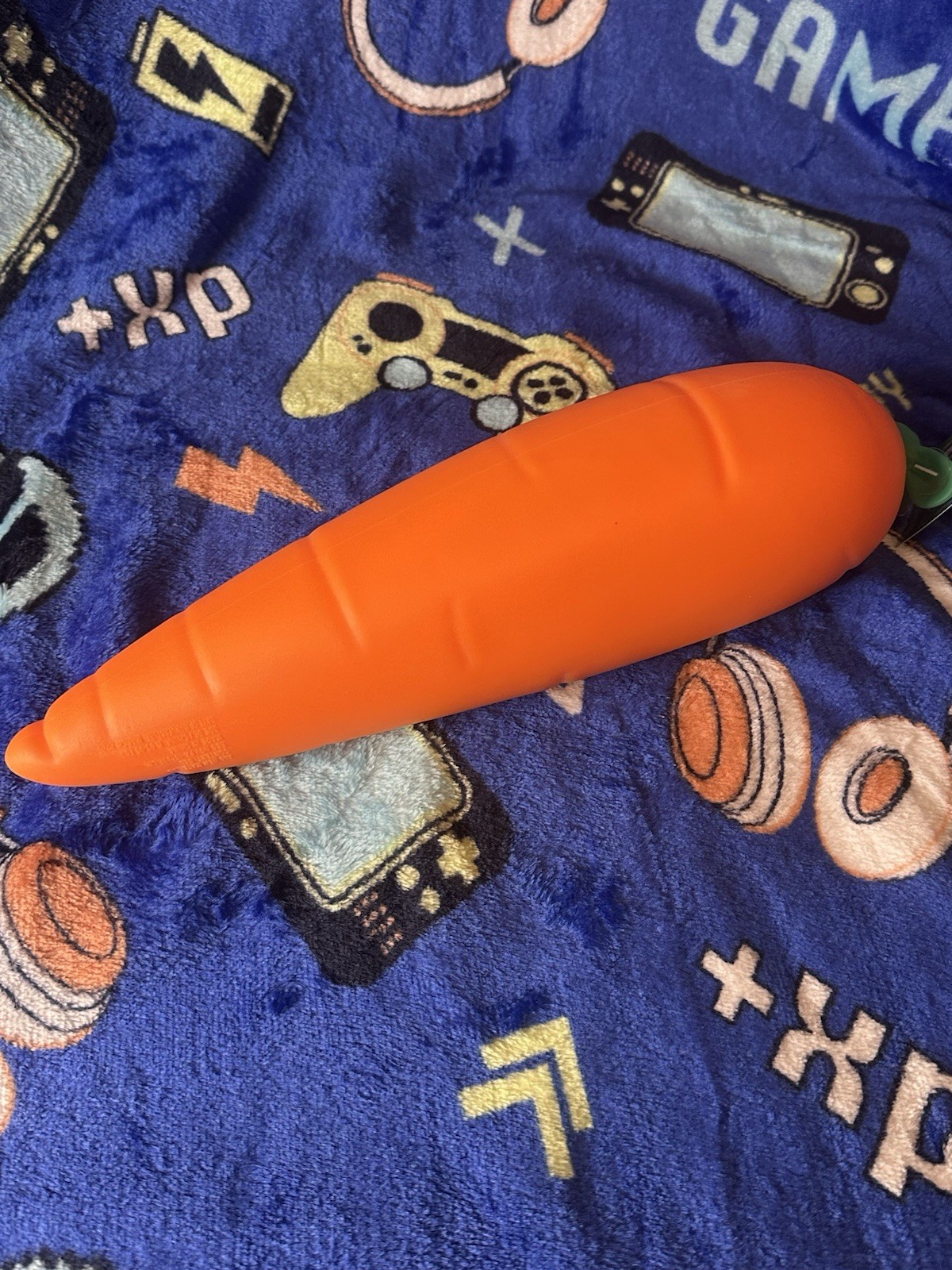 LOT OF 2 Squishy Squeeezy Carrot & Fried Chicken Leg Sunny Days Brand New Viral