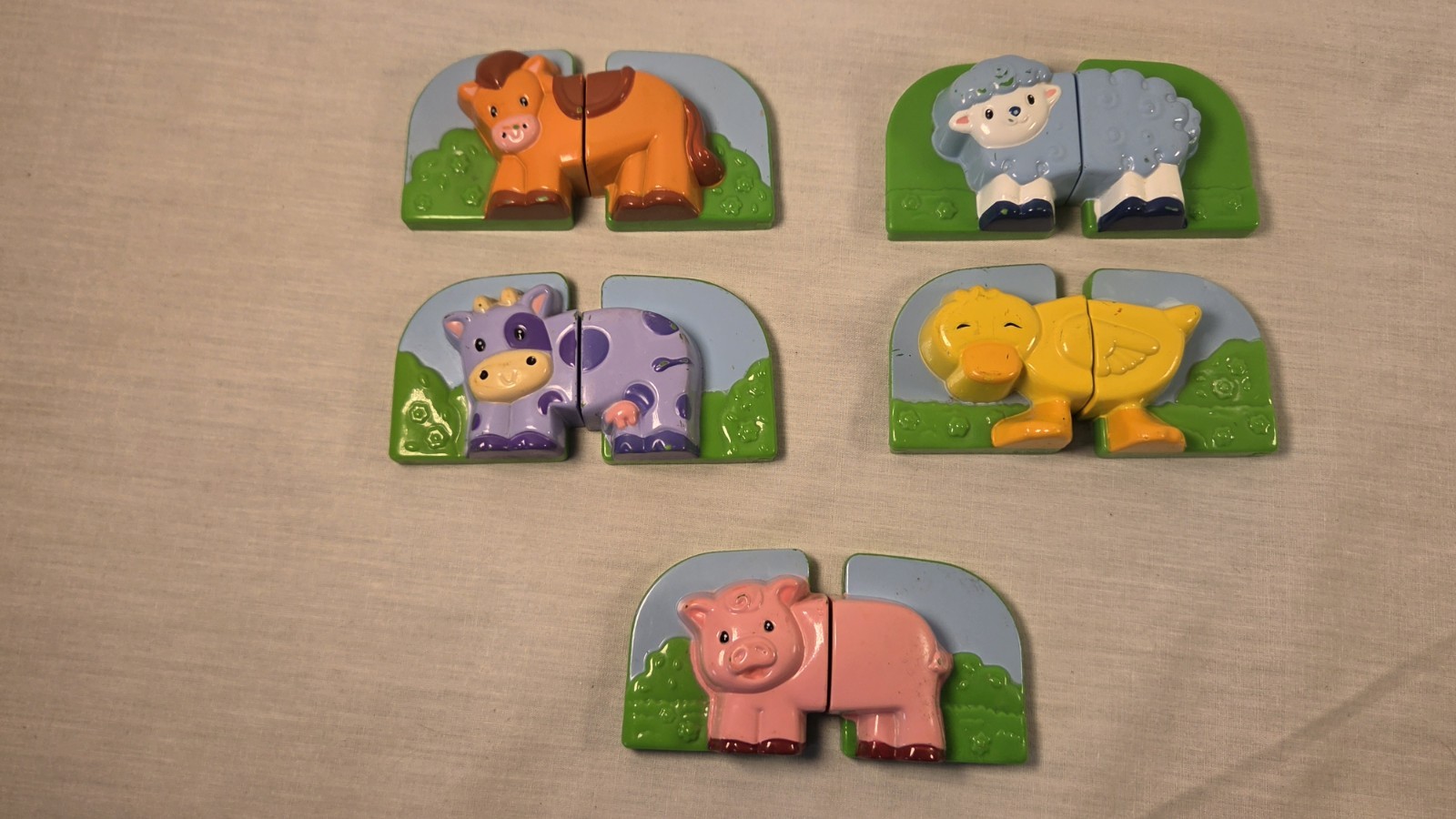 Leapfrog Fridge Farm Magnetic Animal Matching Set