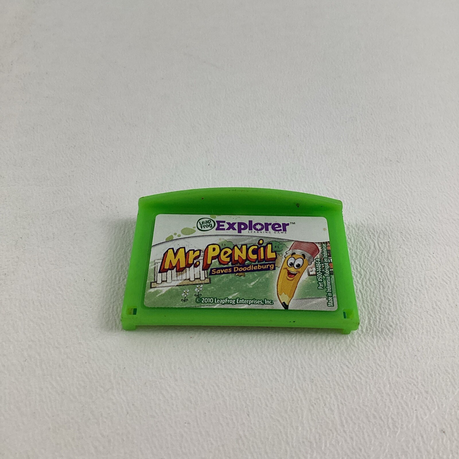 Leap Frog Explorer Game Cartridge Mr. Pencil Saves Doodleburg Learning Game 2010