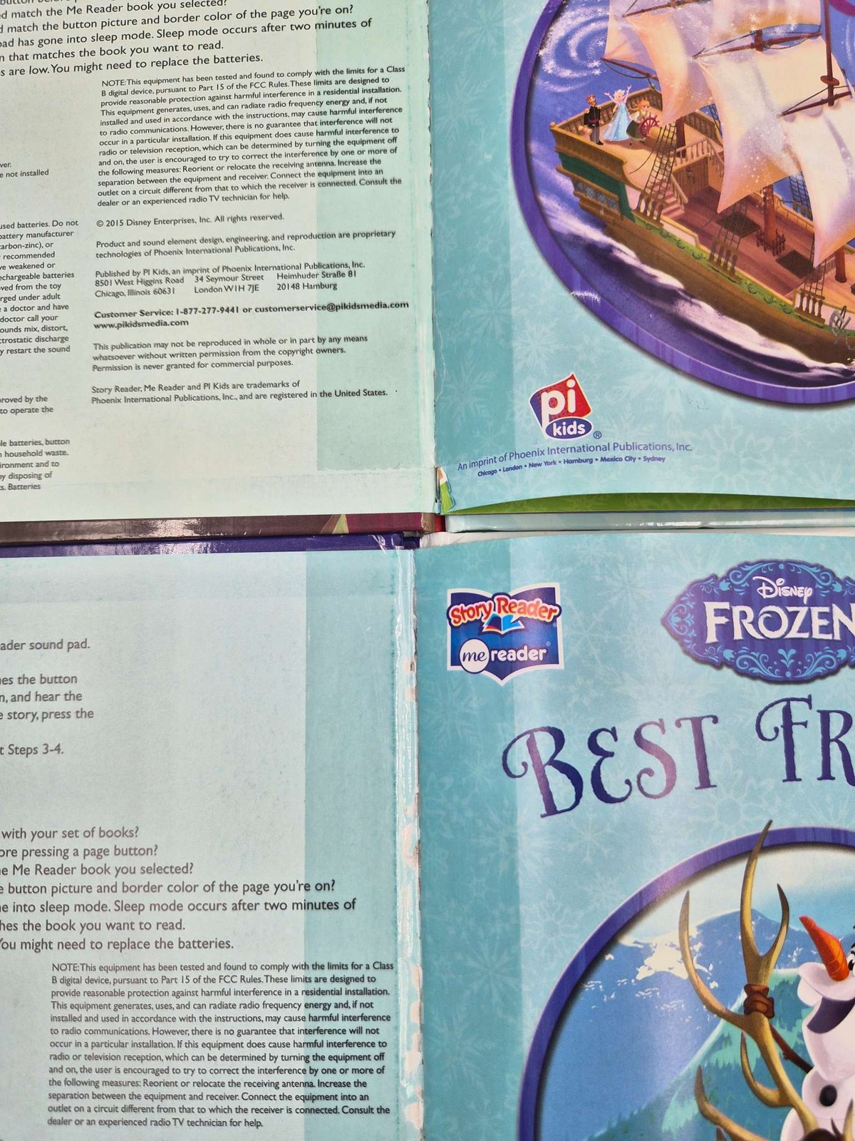 Disney Frozen Me Reader 8-Book Interactive Reading System with Electronic Pad