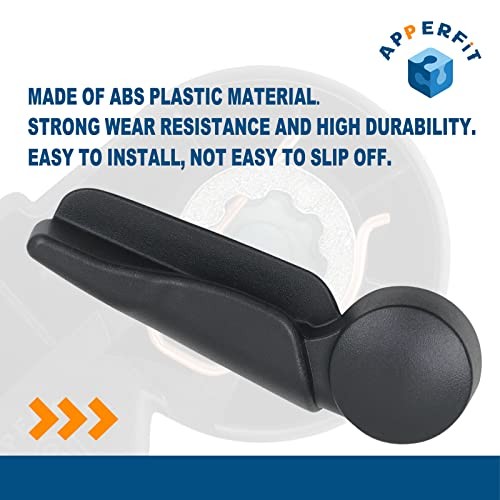 Seat Release Handle Lever (Black) Compatible with Mercedes-Benz X164 Black-RH
