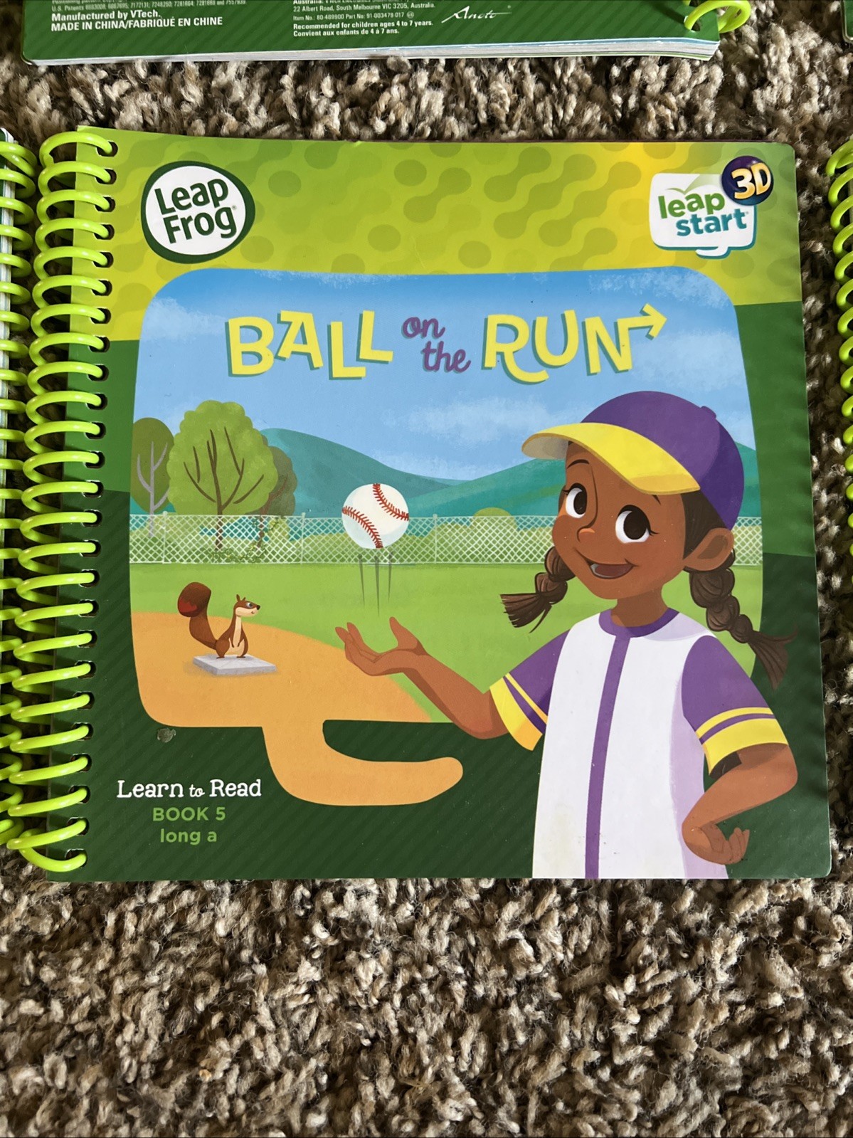 LeapFrog Leap Start Learn to Read Books 1 2 4 5 6 Long Short Vowels Sam Ted