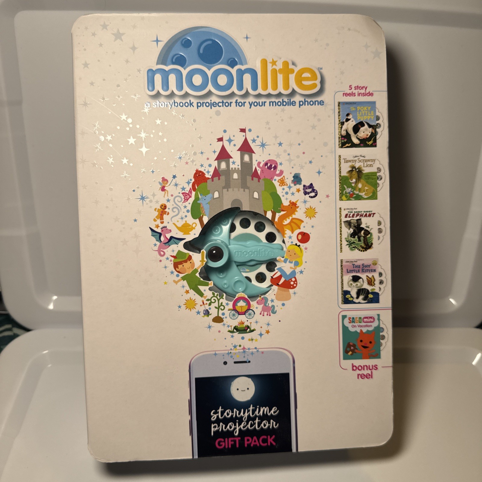 Moonlite Storybook Projector 5-Story Gift Pack w/5 Stories