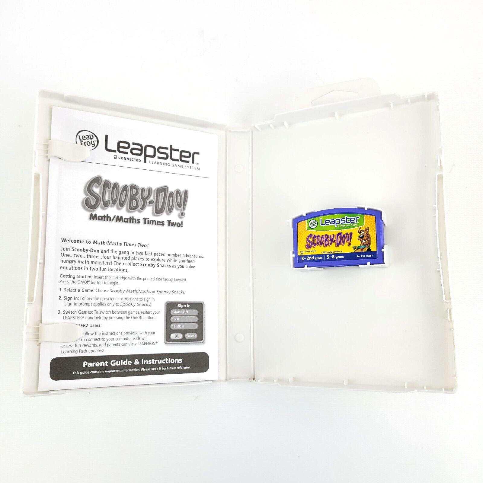 Lot of (10) Leapster Learning Games Cartridges & Cases Fun Educational Games