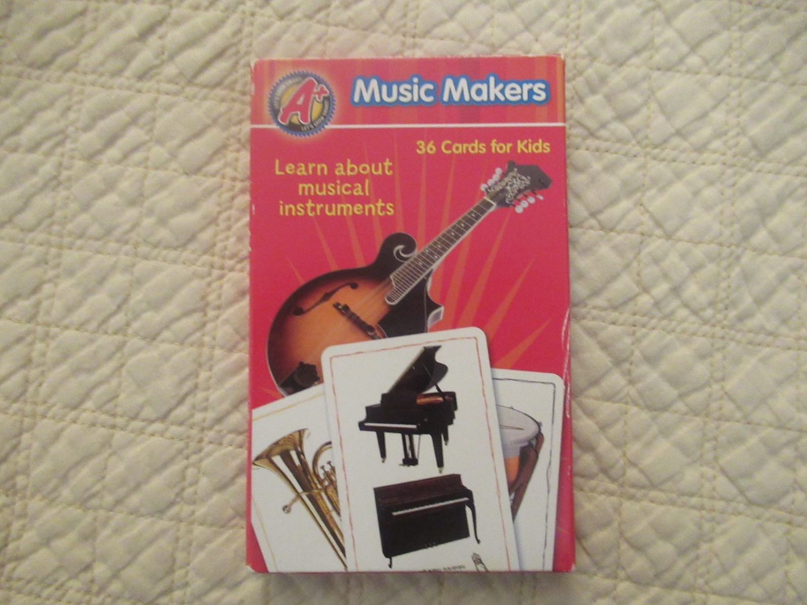 A+ Let’s Grow Smart! Money & Music Makers Flash Cards for Kids (2011)