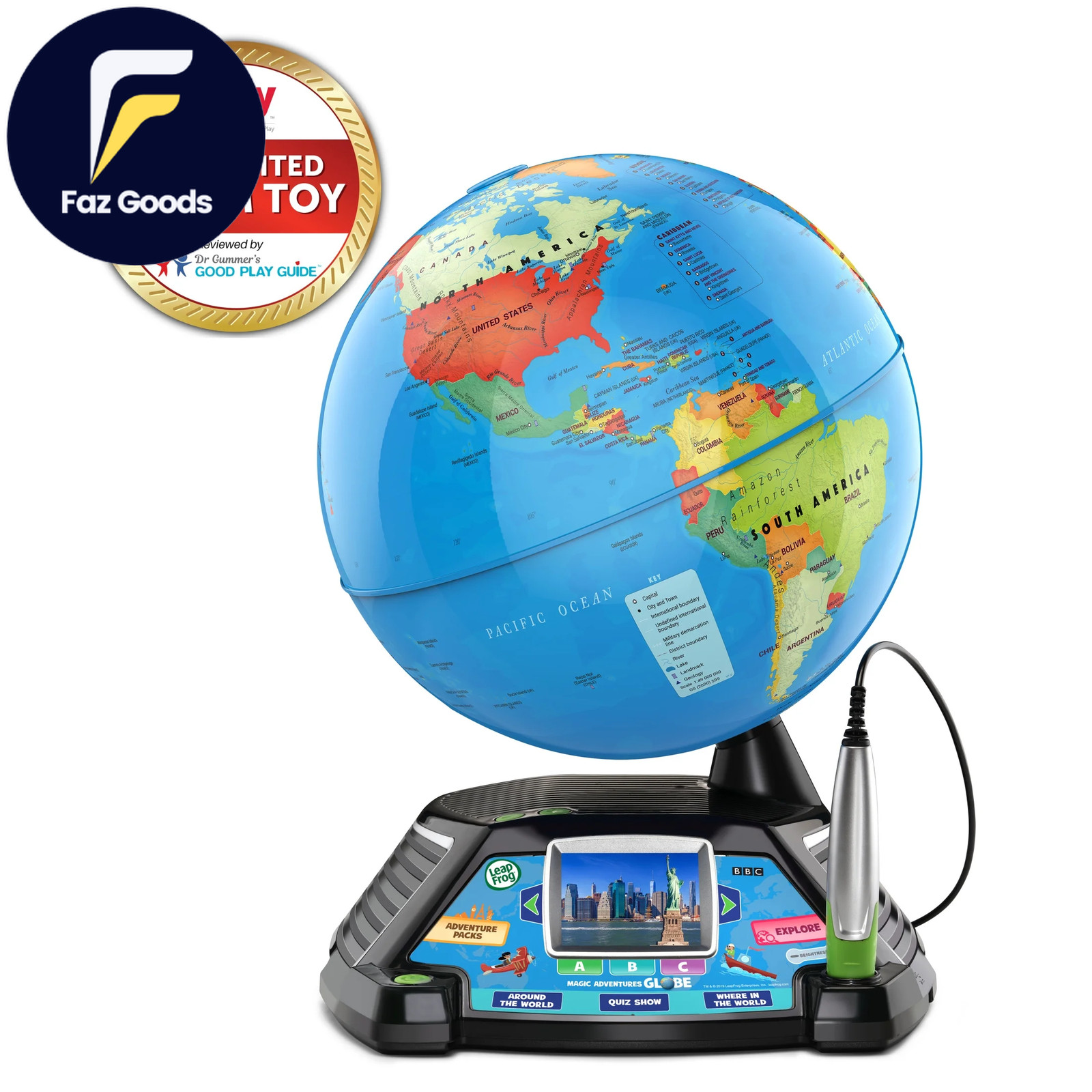 Magic Adventures Globe with Accessories, Baby and Toddler Toys