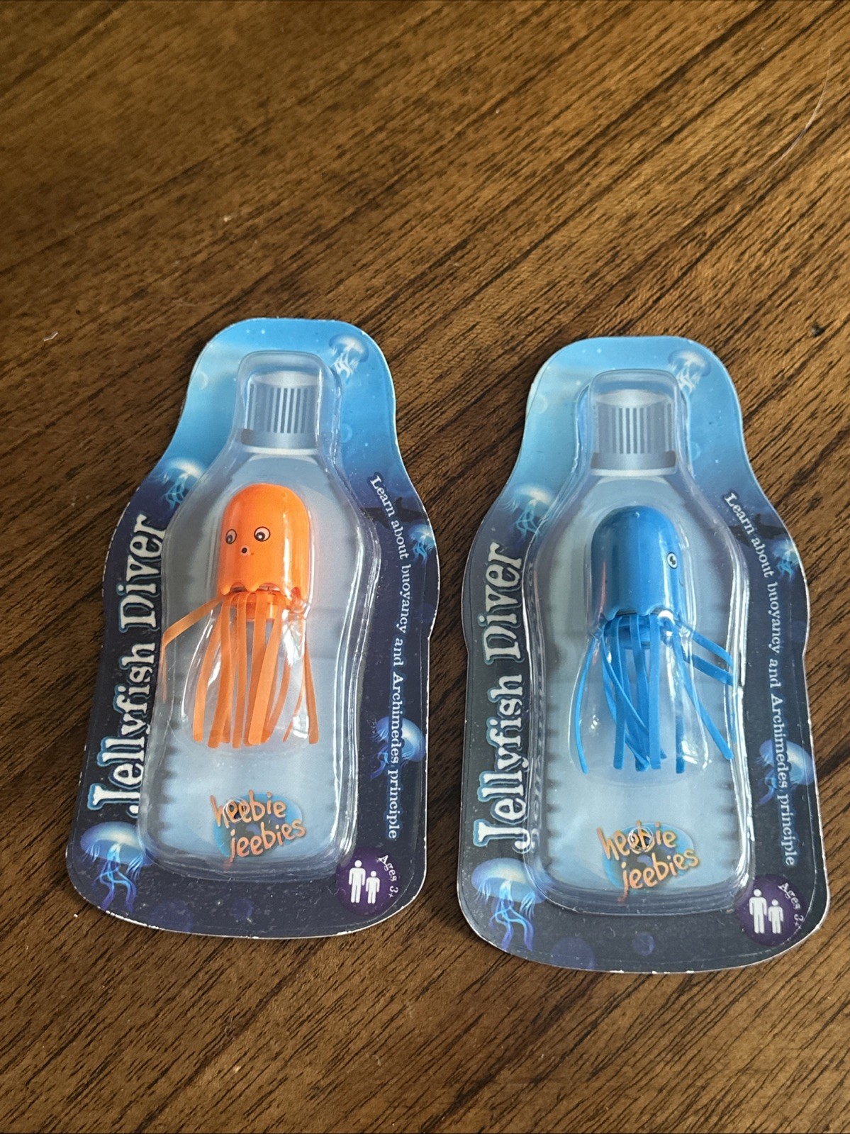 Heebie Jeebies Jellyfish Diver – LOT OF 2! -Buoyancy-Jellyfish Diver- NEW!