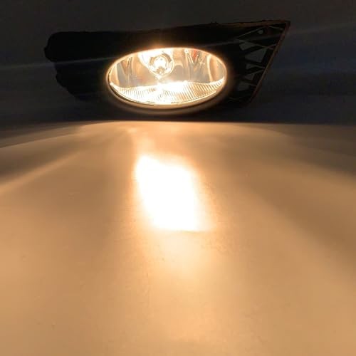 Fog Lights Compatible With 2009 2010 2011 Civic Sedan Front Bumper 09-11 civic
