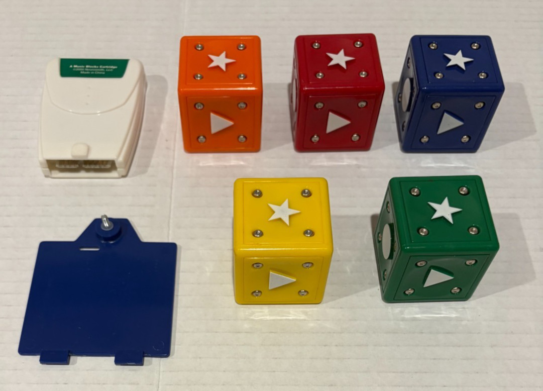 Neurosmith Small World Toys Music Blocks Symphony 2002 Replacement Cubes + MORE!