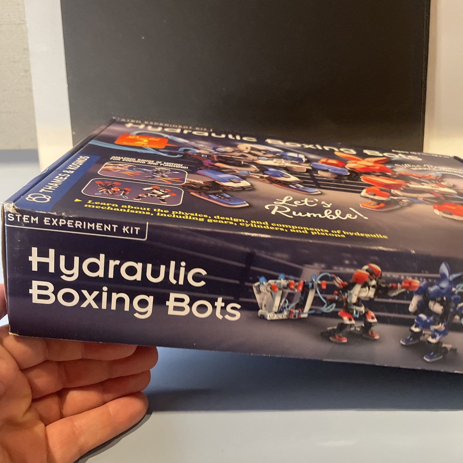 NIB Thames & Kosmos Hydraulic Boxing Bots Stem Experiment Kit