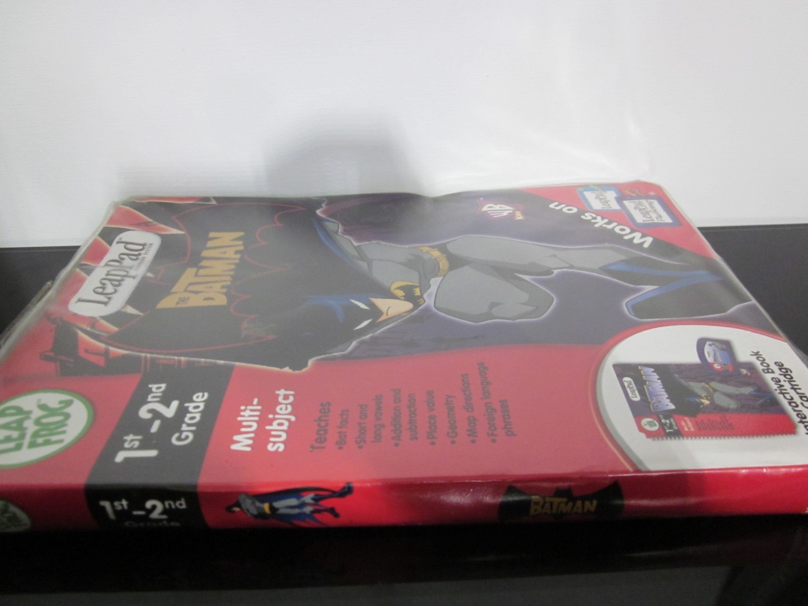Leap Frog LeapPad The Batman 1st-2nd Grade Multi-Subject Book & Cartridge