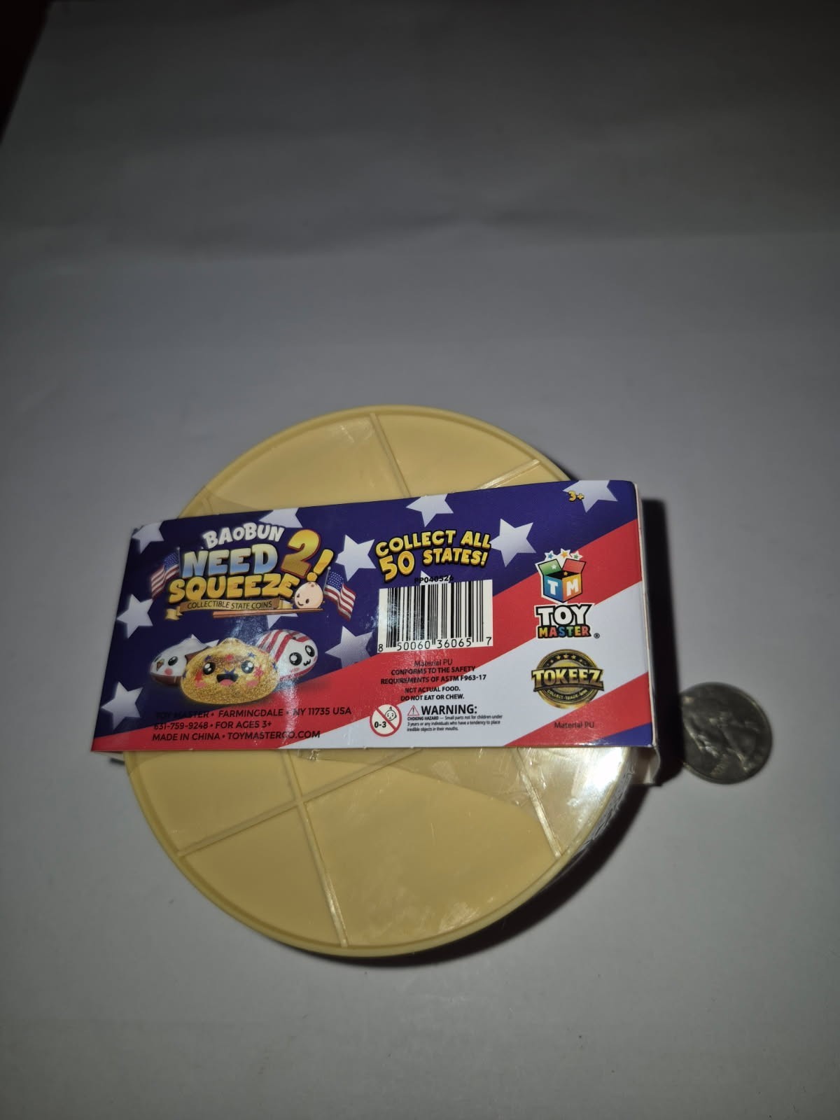 Original American Baobun Need 2 squeeze Dumpling Ultra Rare Coin Collectors TT15