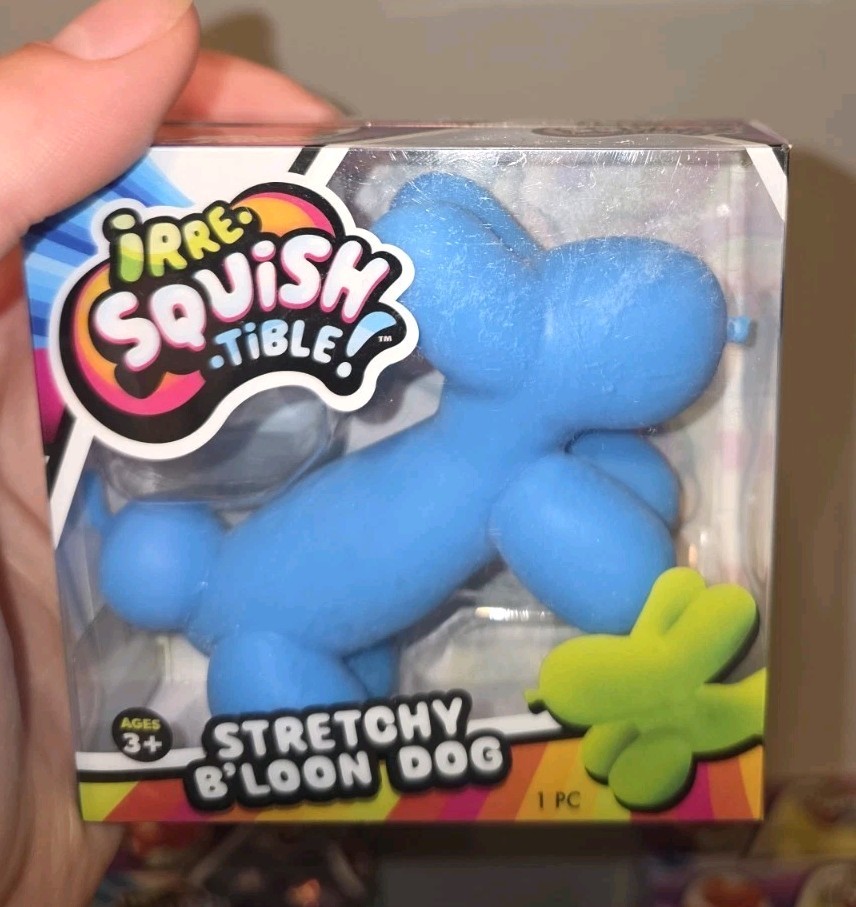 Ja-Ru RARE ALL COLORS Balloon Dog Squishy Fidget Toy NEW Hard to Find