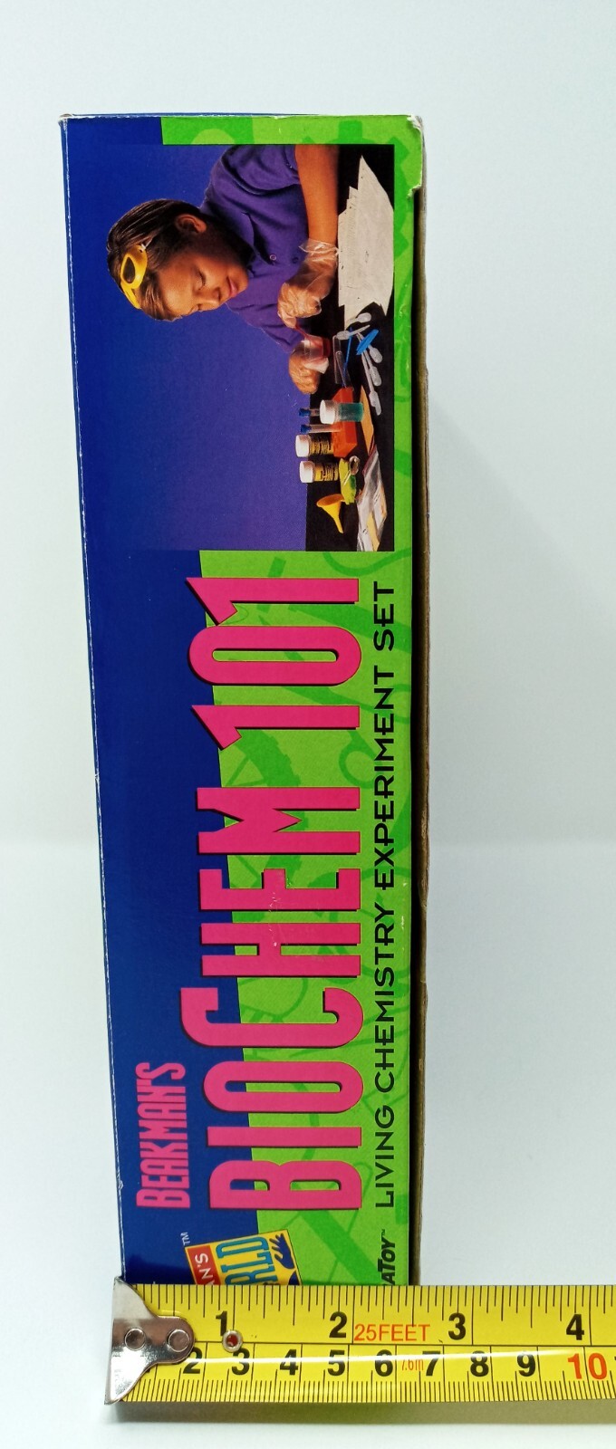 Beakmans World 1995 Biochem 101 Chemistry Experiment Set looks unused exploratoy