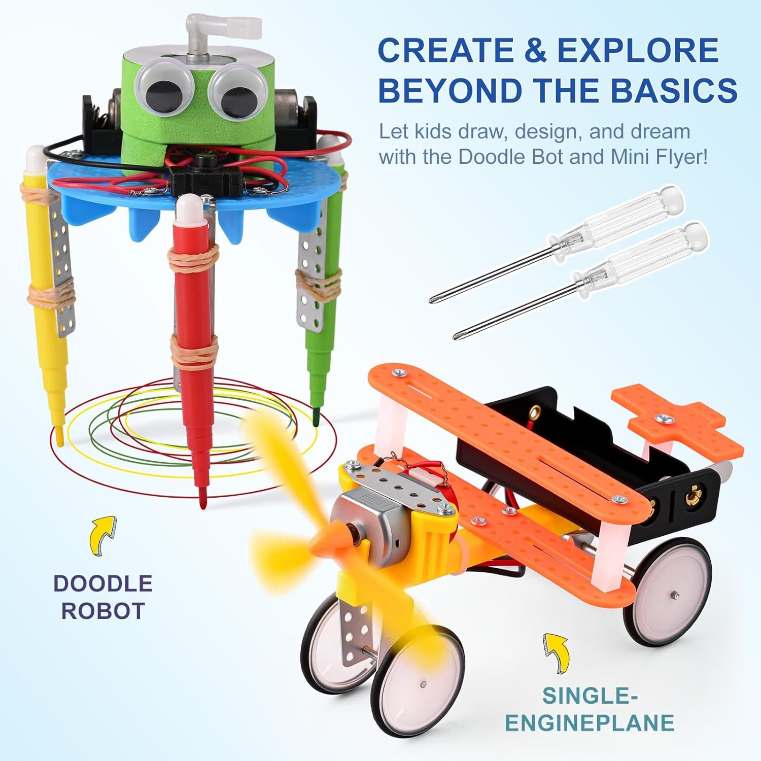 STEM Kits for Kids Ages 6-12, Science Kits for Kids, Diy STEM Christmas Gifts