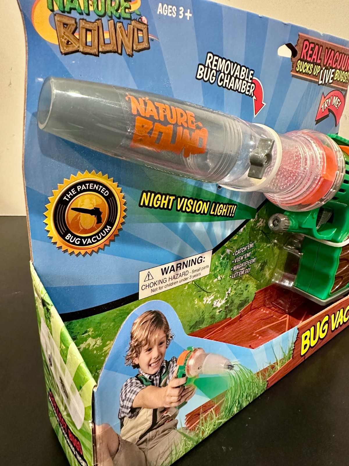 Nature Bound Bug Catcher Toy Eco-Friendly Bug Vacuum Catch & Release Home School